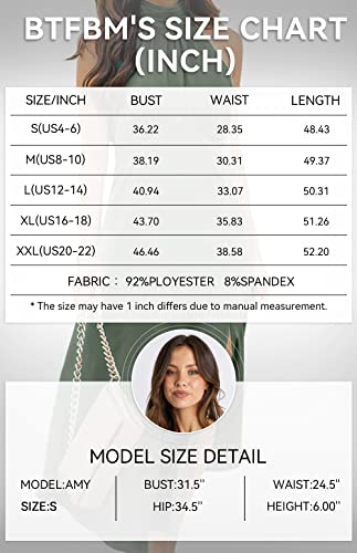 Btfbm Women Elegant Sleeveless Summer Dresses 2023 Halter Neck Backless Satin Dresses Split Solid Color Cocktail Maxi Dress（Solid Army Green,Medium #TOP5