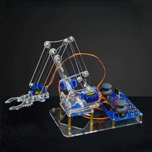 Kit bras robotique 4DOF microcontrôleur 51 éducation STEM DIY - 4