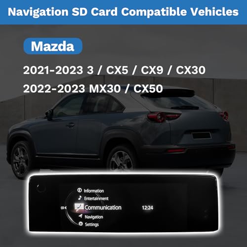 Latest Version Navigation SD Card 2021-2023 Mazda 3/CX5/CX9/CX30 by Forccord - Used condition - Image 3