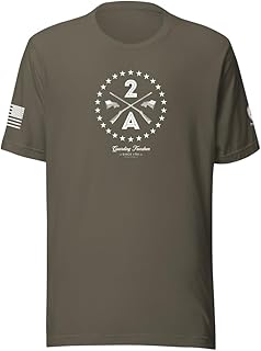 Pro-Second Amendment Tee, Guarding Freedom Since 1791 T-Shirt, Patriotic Conservative Apparel, USA Shirt