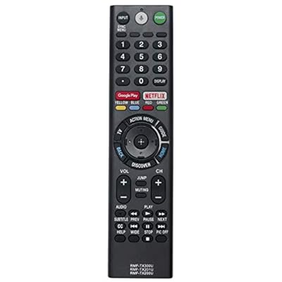 RMF-TX201U Voice Remote Control Replacement for Sony Bravia OLED TV XBR-55A1E XBR-65A1E XBR-75Z9D XBR-100Z9D XBR-77A1E XBR-65Z9D XBR-65Z9D/UC2 XBR-75Z9D/UC2 XBR55A1E XBR65A1E XBR75Z9D XBR100Z9D