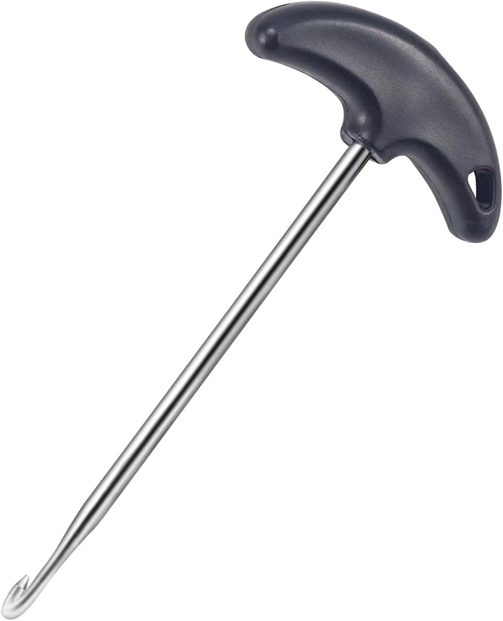 Ymhapp Black Hockey, Shoe Lace Tightener, Stainless Steel Tightener Tool, Puller, Roller Tool, Portable Lace Tightener for Ice-Skates Figure Skates Boots Accessories Ice Hockey