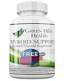 Thyroid Support Supplement Clinical Strength Boost Energy,Weight Loss, Improve Focus Vegan Friendly. High Potency Vitamins, Minerals and Herbs for Under-Active Thyroid. Best Thyroid Support Complex