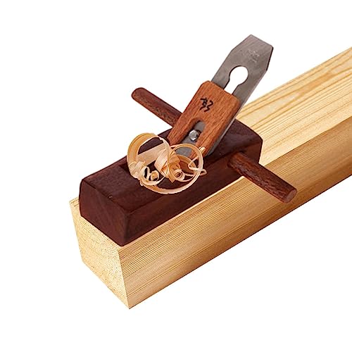 Pialla per utensili da falegname - Multifunzionale Preciso Confortevole Pialla Manuale Mogano | Forniture per falegnami Accessori fai-da-te ergonomici Pialla per legno per levigatura di Rianpesn