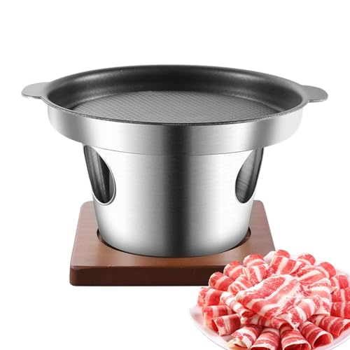 Camping-Grillofen,Camping-BbQ-ofen - Extraíble Grillhofen,Flexible Antihaft-BbQ-Horno multifuncional para aventuras al aire libre, picnic de interior BBQ Party
