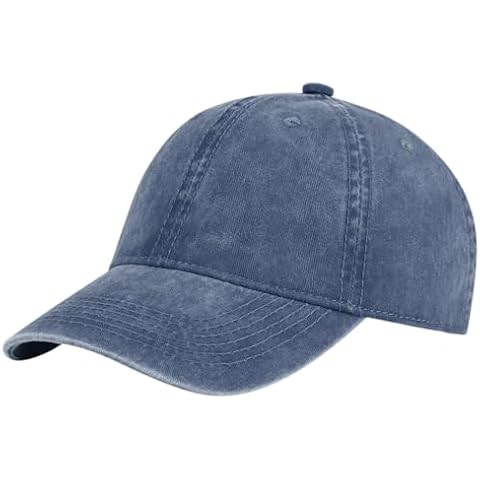 TSSGBL Vintage Cotton Washed Baseball Caps Navy XXL Cover
