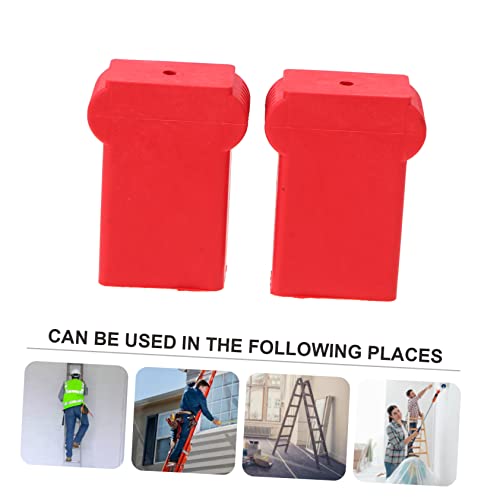 Uonlytech 2 Pçs Tampa De Elevação Cadeira Banquinho Metal Móveis Pernas Protetores De Piso Tampas De