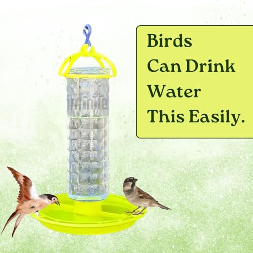 Image of Bird Feeder - Hanging Feeder for Outdoor Garden & Balcony (Water Feeder)
