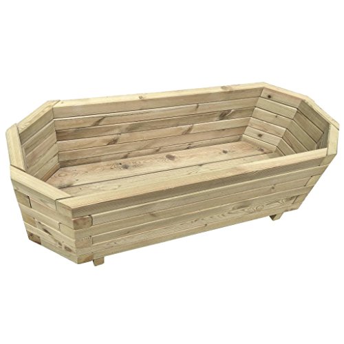 Blumenkasten aus Holz von Tidyard für Pflanzen im Garten