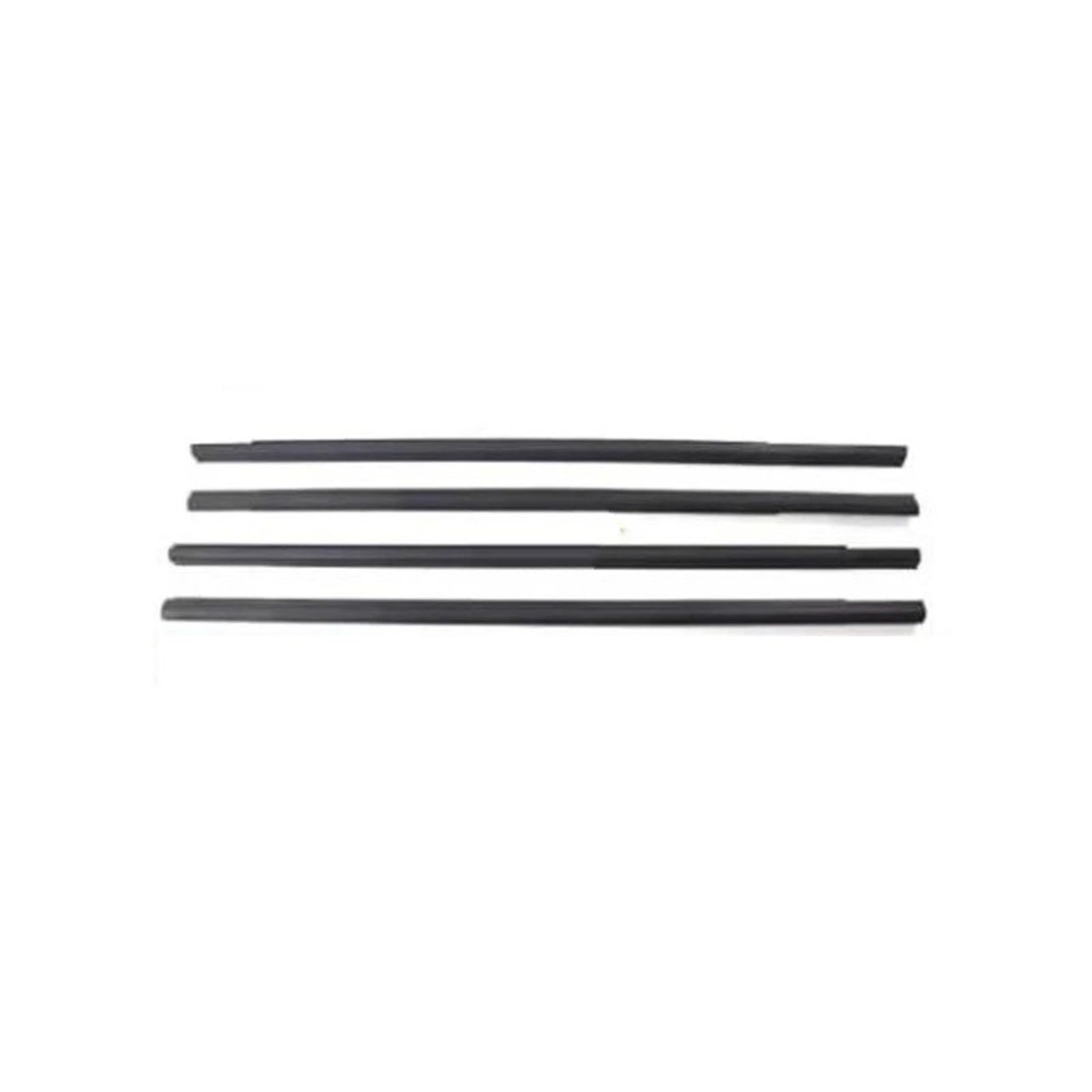 Youzka One Color 4 Pieces Outside Weather Strip For Suzuki Sx4 Hatchback Window Glass Protect Rubber 83811-56K00-000 Accessories