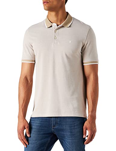Jack & Jones Jjepaulos Polo Ss Noos Polo, Hombre, Beige, L