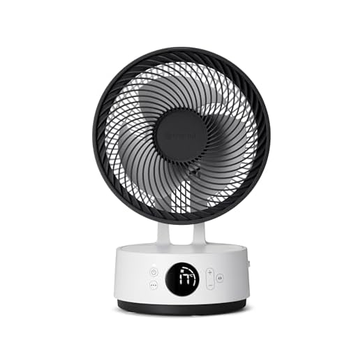 MeacoFan Sefte® 8” Rechargeable Fan with Replaceable Battery – Portable, Whisper Quiet Operation, 17-Hour Run Time, Remote Control, Night Mode, for Desk or Bedroom – 2.3kg