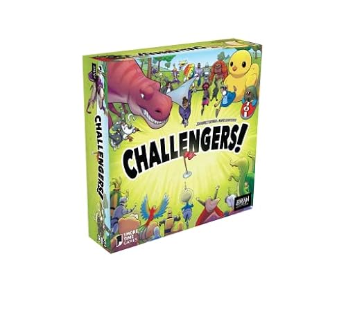Asmodee - Challengers - Juego de Mesa, 1-8 Jugadores, 8+ años, Ganador del Premio del año 2023, edición en Italiano | Ya disponible en tu tienda friki favorita! En mundofriki.es!