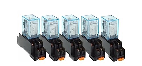 Relais MY2N-J AC 110V mini relais électromagnétique avec socle complet