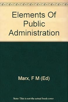 Hardcover Elements of Public Administration Book