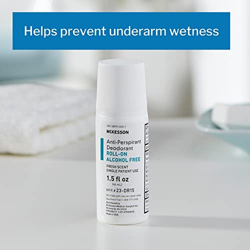 Medi-Pak 23-DR15 Mckesson Antiperspirant Deodorant Roll-On, Alcohol-Free thumb #1