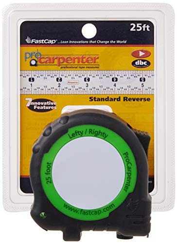 Fastcap Pssr25 25 Foot Lefty/Righty Measuring Tape , Black #TOP1