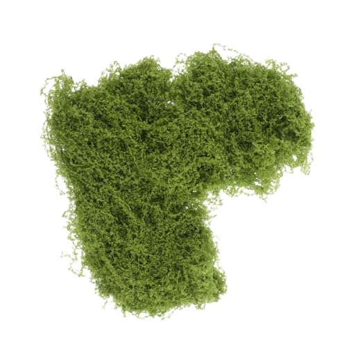 DOITOOL 1 Set Simulated Lawn for Crafts Artificial for Crafting Planter Filler for Artificial Plants Landscape Decoration Garden Polyester Cloth Light Green