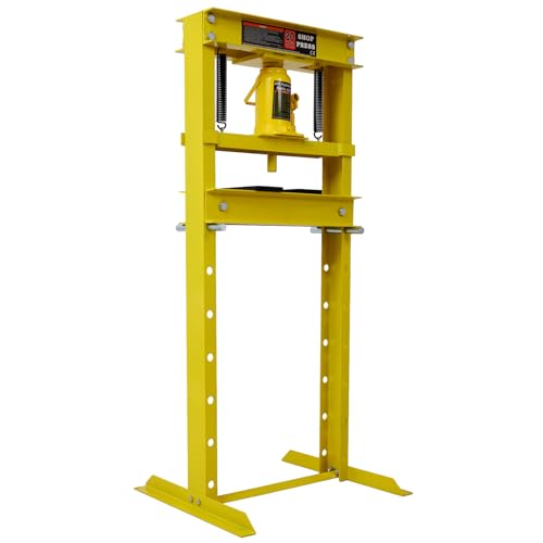 Elountik W465S0003 Steel H-Frame Hydraulic Garage/Shop Floor Press With Stamping Plates, 20 Ton Bottle Jack Shop Press thumb #6