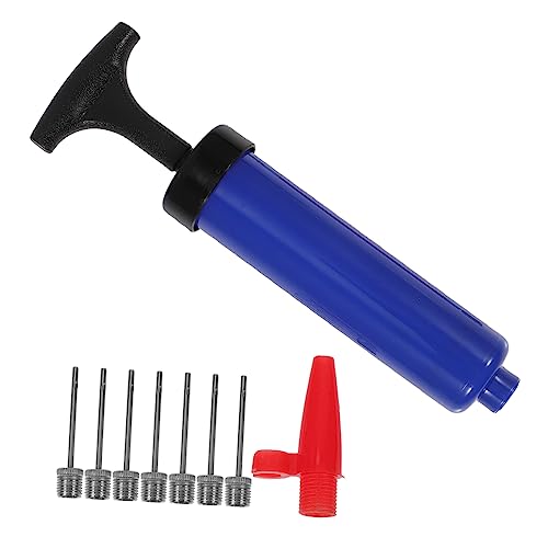 Hemobllo 9pièces Pompe Ballon Basket avec Aiguilles à Gaz Tube à Air Et Embout pour Gonfler Ballons De Sport Rapidement Et Efficacement