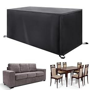 Copertura Impermeabile Per Tavolo Da Giardino - Telo Oxford 600D 100x90x70 Cm