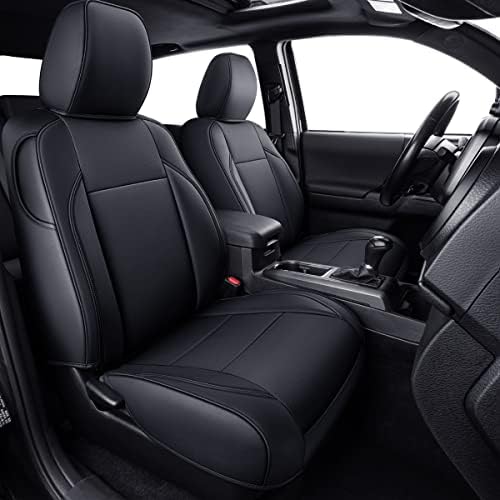 LUCKYMAN CLUB 2 Front Tacoma Seat Covers Custom Fit 2016-2023 Tac...