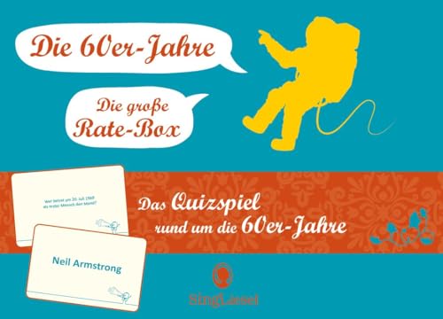 Das 60er-Jahre-Quiz. Das große Quiz-Spiel für Senioren rund um die 60er Jahre. Spiele-Box mit 100 Karten: Spiel und Gedächtnistraining für Senioren. Geeignet bei Demenz.