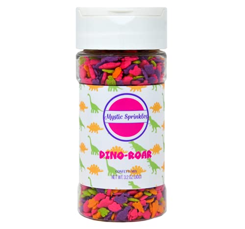 Mystic Sprinkles Confetti Sprinkle Mixes (Dino-Roar Confetti Mix 2.6Oz) #TOP1
