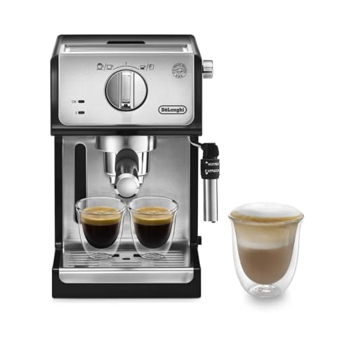De’Longhi ECP35.31Traditional Barista Pump Espresso Machine, Coffee and Cappuccino Maker, Black
