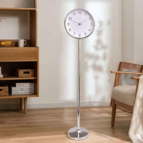 Minimalist Nordic Silent Floor Clock