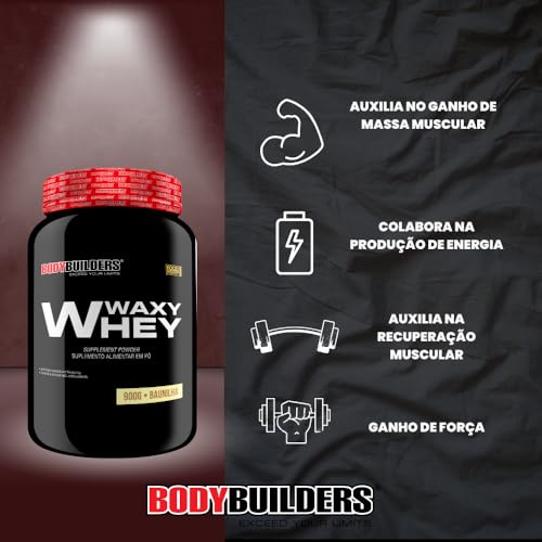 Kit 2x Waxy Whey Baunilha e Chocolate 2kg - Bodybuilders