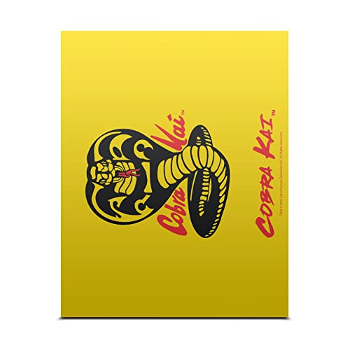 Autocollant vinyle Xbox One X Cobra Kai logo