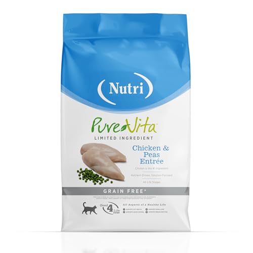 Trinity Treats NS Pure Vita Cat Food Chicken & Peas 1.5 lb