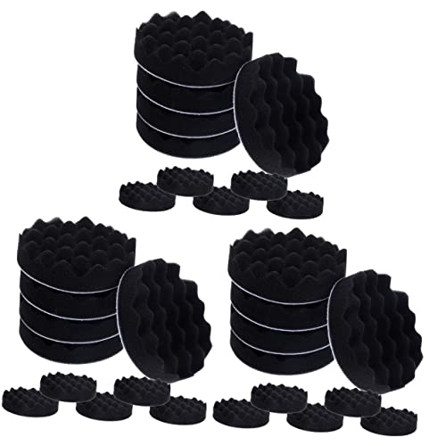 Cabilock 30 Pçs Esponja De Polimento De Carro Kit De Esponja De Beleza Kit De Polimento De Carro Dis