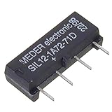 SIL-Reed-Relais 12V= 1xEIN 1000 Ohm +Diode par.
