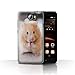 Produktbild Stuff4® Hülle/Case für Huawei Y5II/Y5 2 / Goldener Hamster Muster/Niedlich Haustiere Kollektion