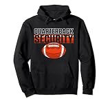 Quarterback Security Lineman Football Stadium Colleagues Pullover Hoodie