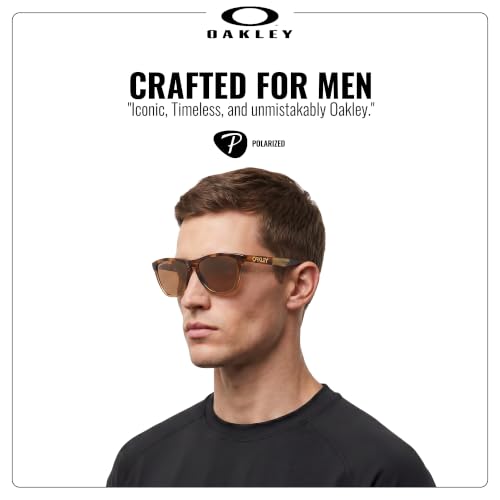 Image of Oakley FROGSKINS RANGE OO9284 Round Sunglasses With Official Eyewear Kit | Men's Sunglasses