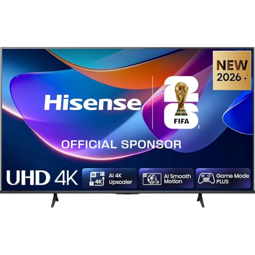 Hisense 50" A6S 4K UHD Smart LED TV with QLED Color, Dolby Vision & VIDAA