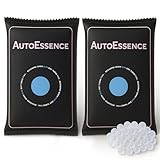 AutoEssence Car Dehumidifier, Dehumidifier Bags - Reusable Moisture Absorber for Windscreens, 2 x 400g Bags. Reusable Dehumidifier Bag for Auto or Home