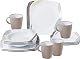 Melamin-Geschirr BRUNNER Campinggeschirr Set (16-teilig)
