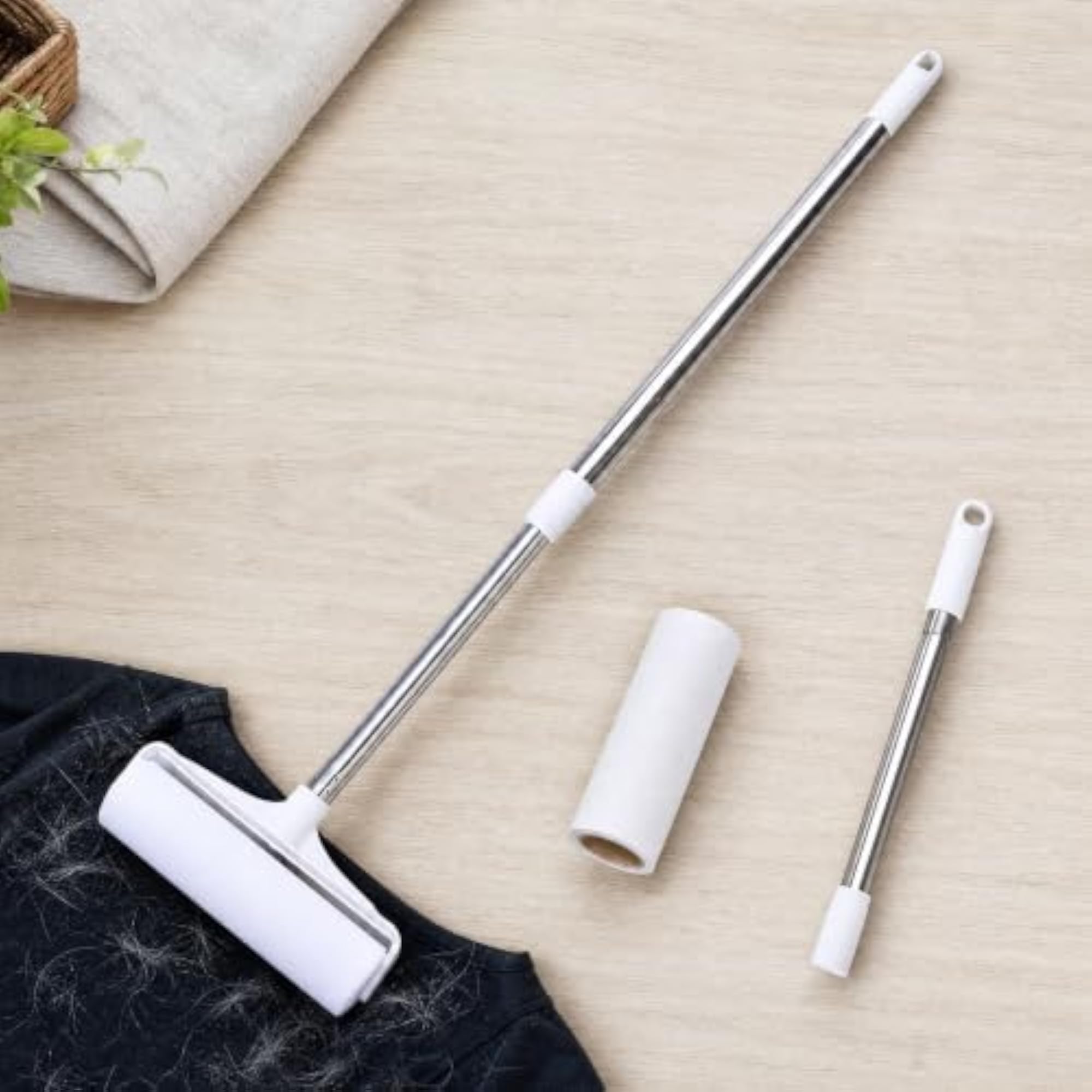 Large Lint Roller with Long Handle