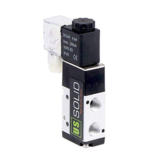 U.S. Solid 3 Way DC 24V Solenoid Valve #TOP24