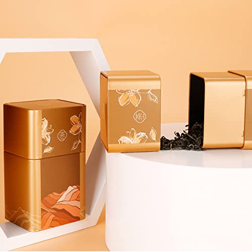 Contenitori per la conservazione del tè rettangolari Contenitori per il tè Lattine per alimenti Contenitori per alimenti… - immagine 6