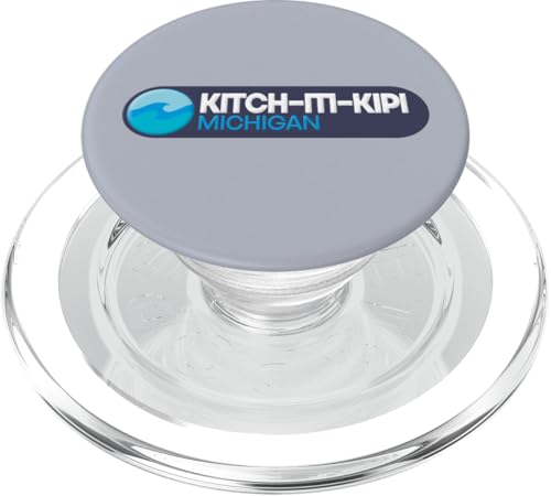 Emblème Logo Kitch-Iti-Kipi – Kitch Iti Kipi Michigan PopSockets PopGrip pour MagSafe