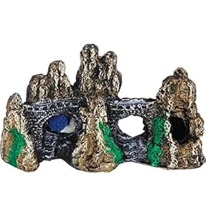 Natural Bridge on Hills Toy for Fish Decorative Ornaments for Aquarium Decoration Small Size