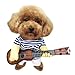NACOCO Pet Guitar Costume Dog Costumes Cat Halloween Christmas Cosplay Party Funny Outfit Clothes (L)