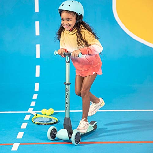 Yvolution Luna Ride On Scooter With Removable Storage Trunk & Seat, 5-In-1 Kick Scooter With Led Light-Up Wheel Lights, Adjustable Height Push Bar For Kids Age 10 Months To 10 Years #TOP6