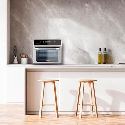 Forno Elétrico e Air Fryer Eos 25 Litros 3 em 1 Inox Efe25aid 110v