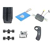 ERTY Elektrisches Skateboard Kit DIY Montage Longboard Skateboarding mit ESC Controller Mainboard, Fernbedienung, Hub Motor, 4,4 AH Dual Drive Elektro Skateboard Kits